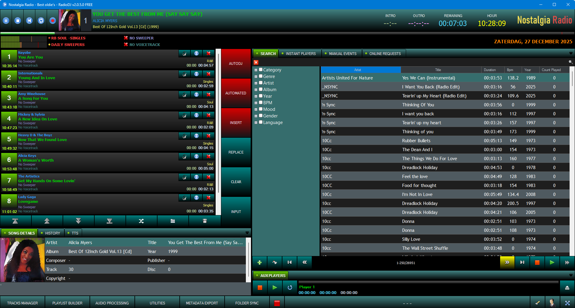 sea-green-sky-blue-gold-select RadioDJ Color Style