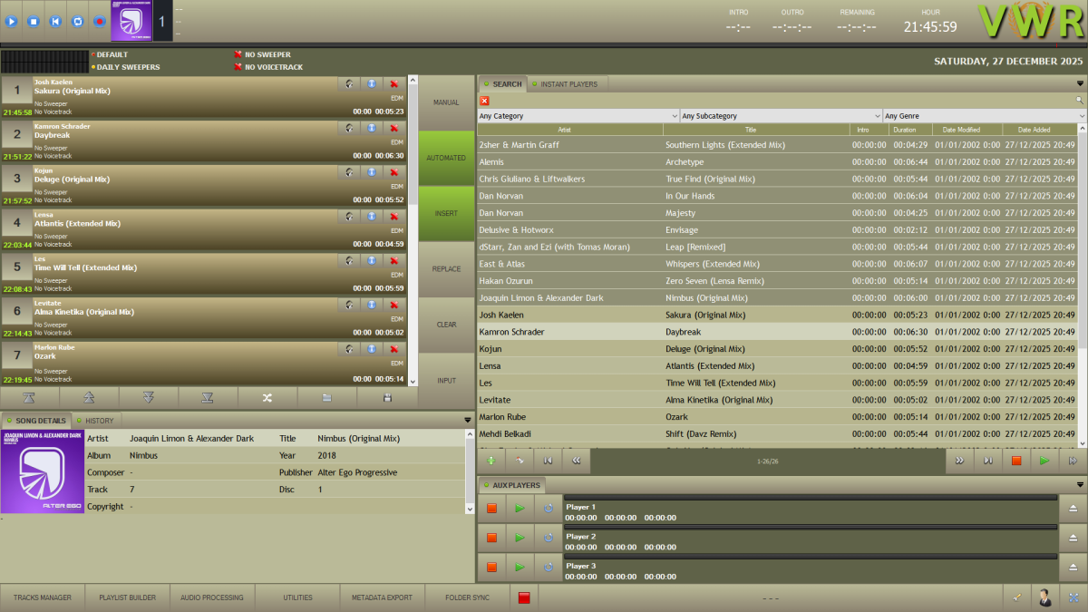 ArmyGB0_2 RadioDJ Color Style