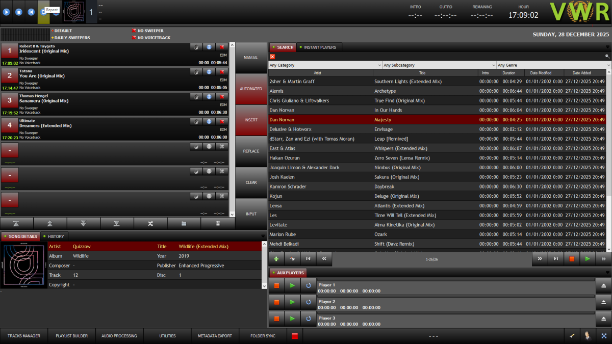 FadeToGreyRYB_2 RadioDJ Color Style
